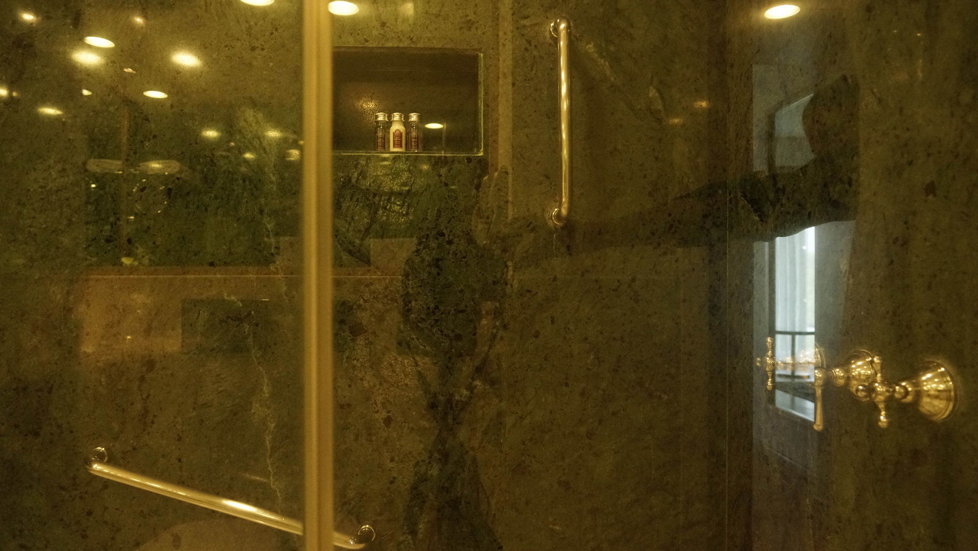 Taj Chandigarh Exterior photo A shower with a sliding door